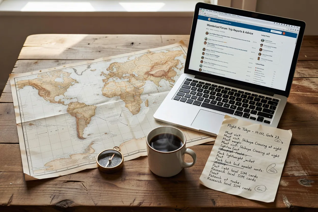 Forums de voyage : les communautés incontournables pour préparer son trip