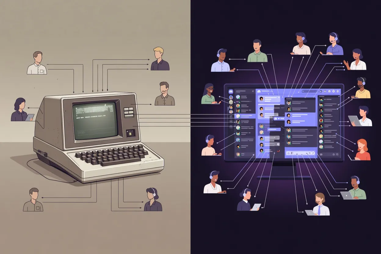 Histoire des forums internet en France : du Minitel aux communautés Discord