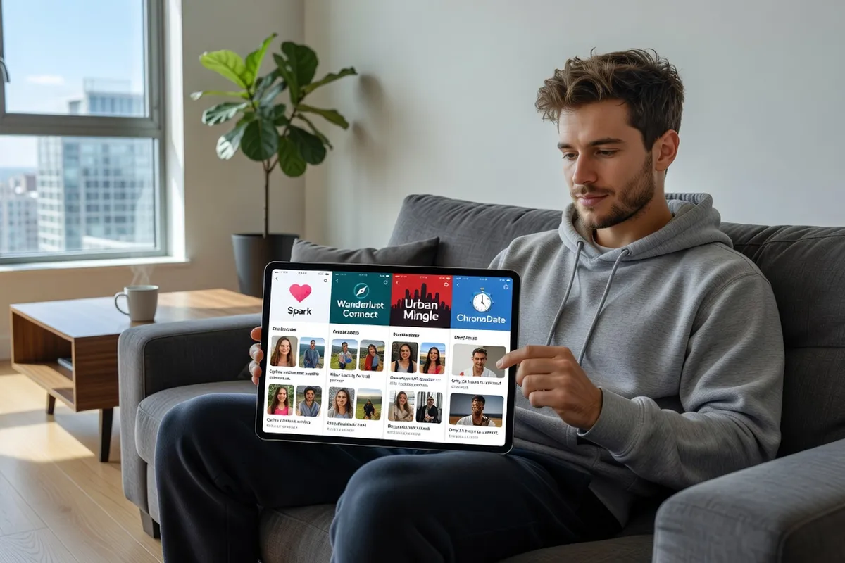Premier rendez-vous entre deux personnes rencontrées sur une application